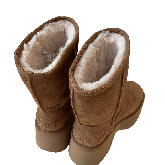 UGG Suede Platform Boots - Picture 3 of 4